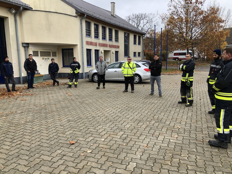 Abschluss Übung Freiwillige Feuerwehr der Stadtgemeinde Frauenkirchen